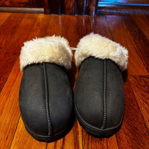 Journee Kalli Clog Slippers in Dark Grey Size 9/10 (L) NWT - Picture 3 of 6